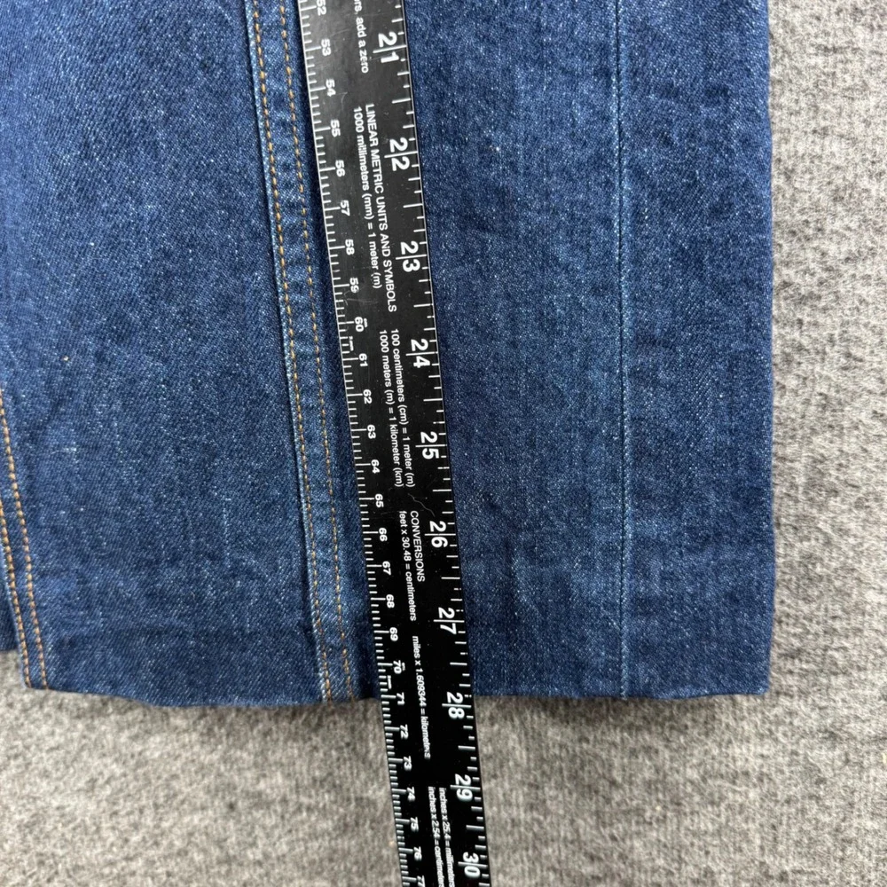 LOFT denim midi